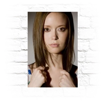 Summer Glau Metal Wall Art