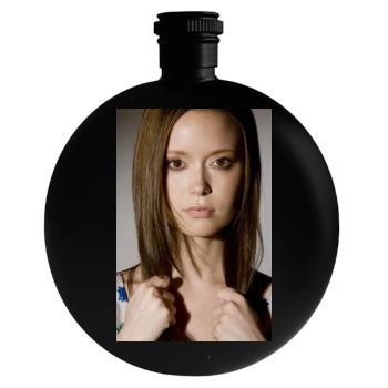 Summer Glau Round Flask