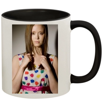 Summer Glau 11oz Colored Inner & Handle Mug