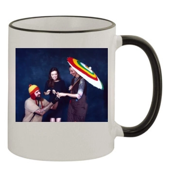 Summer Glau 11oz Colored Rim & Handle Mug