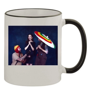 Summer Glau 11oz Colored Rim & Handle Mug