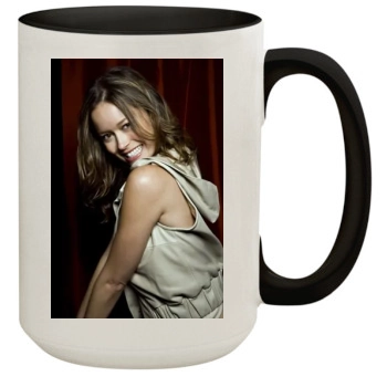 Summer Glau 15oz Colored Inner & Handle Mug