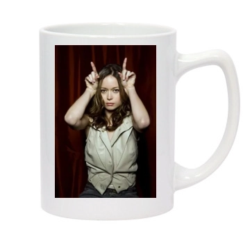 Summer Glau 14oz White Statesman Mug