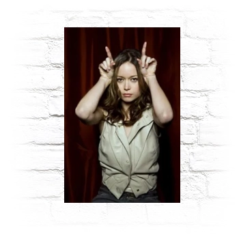 Summer Glau Metal Wall Art