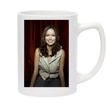 Summer Glau 14oz White Statesman Mug