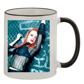 Heather Graham 11oz Colored Rim & Handle Mug