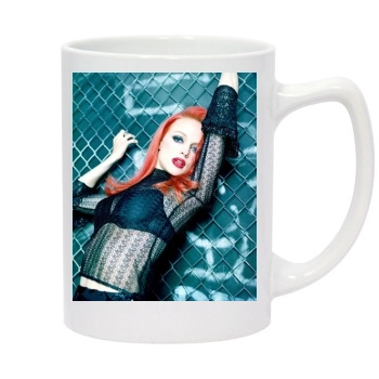 Heather Graham 14oz White Statesman Mug