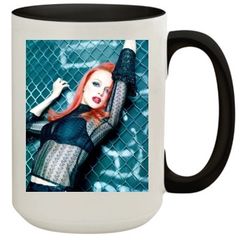 Heather Graham 15oz Colored Inner & Handle Mug