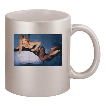 Heather Graham 11oz Metallic Silver Mug