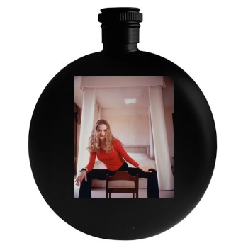 Heather Graham Round Flask