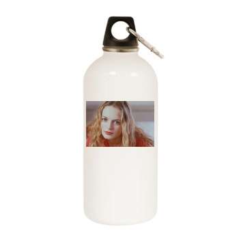 Heather Graham White Water Bottle With Carabiner