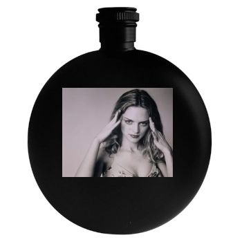 Heather Graham Round Flask