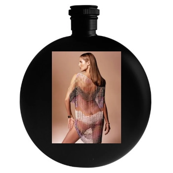 Heidi Klum Round Flask