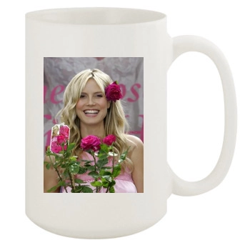 Heidi Klum 15oz White Mug