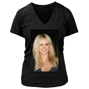 Heidi Klum Women's Deep V-Neck TShirt