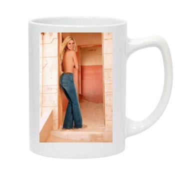 Heidi Klum 14oz White Statesman Mug