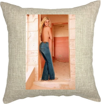 Heidi Klum Pillow