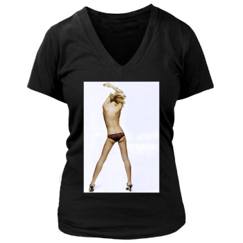 Heidi Klum Women's Deep V-Neck TShirt