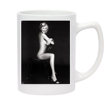 Heidi Klum 14oz White Statesman Mug