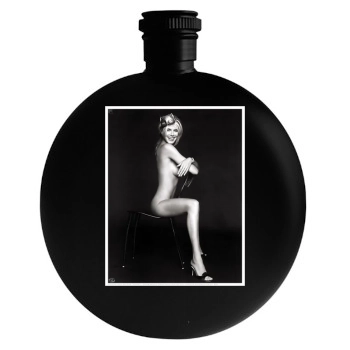 Heidi Klum Round Flask