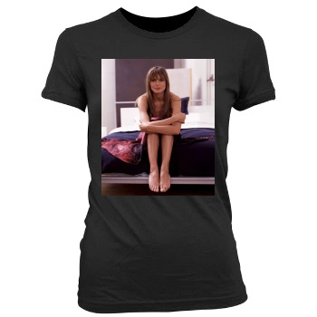 Heidi Klum Women's Junior Cut Crewneck T-Shirt