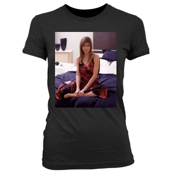 Heidi Klum Women's Junior Cut Crewneck T-Shirt