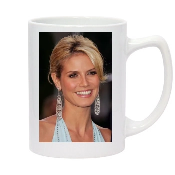 Heidi Klum 14oz White Statesman Mug