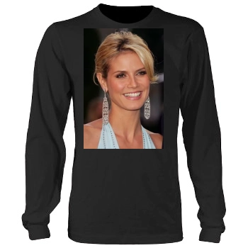 Heidi Klum Men's Heavy Long Sleeve TShirt