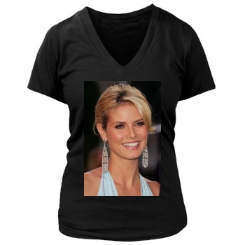 Heidi Klum Women's Deep V-Neck TShirt