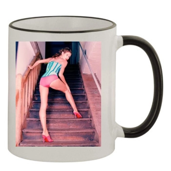 Heidi Klum 11oz Colored Rim & Handle Mug