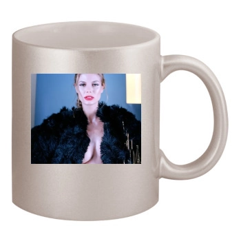 Heidi Klum 11oz Metallic Silver Mug