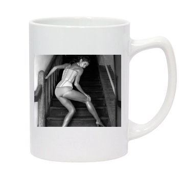 Heidi Klum 14oz White Statesman Mug