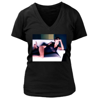 Heidi Klum Women's Deep V-Neck TShirt