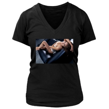 Heidi Klum Women's Deep V-Neck TShirt