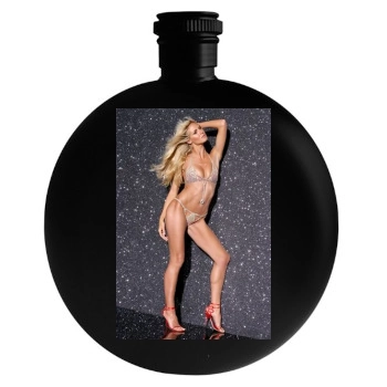 Heidi Klum Round Flask