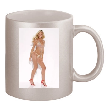 Heidi Klum 11oz Metallic Silver Mug