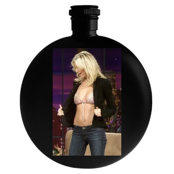 Heidi Klum Round Flask