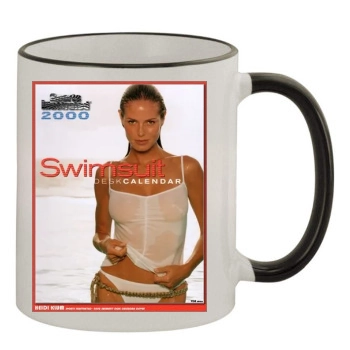 Heidi Klum 11oz Colored Rim & Handle Mug