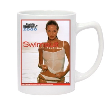 Heidi Klum 14oz White Statesman Mug