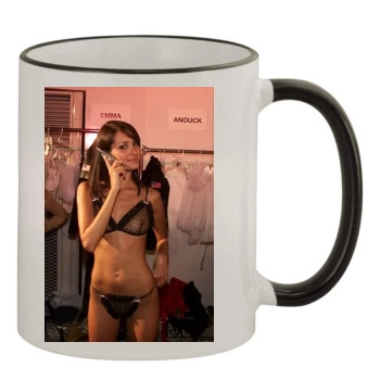 Heidi Klum 11oz Colored Rim & Handle Mug