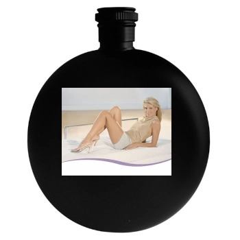 Heidi Klum Round Flask