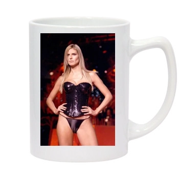 Heidi Klum 14oz White Statesman Mug