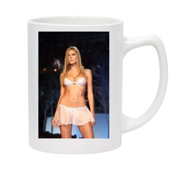 Heidi Klum 14oz White Statesman Mug