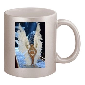 Heidi Klum 11oz Metallic Silver Mug