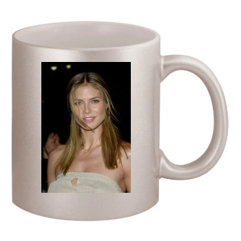 Heidi Klum 11oz Metallic Silver Mug