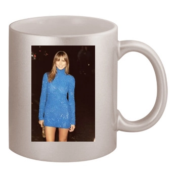 Heidi Klum 11oz Metallic Silver Mug