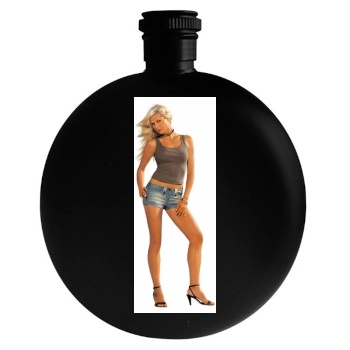 Heidi Klum Round Flask