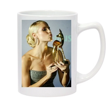 Heidi Klum 14oz White Statesman Mug