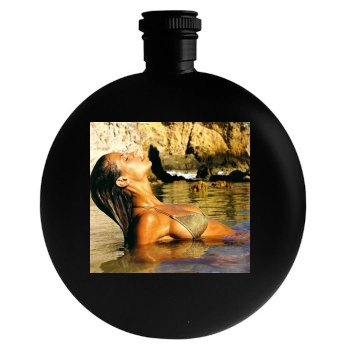 Heidi Klum Round Flask