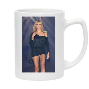 Heidi Klum 14oz White Statesman Mug